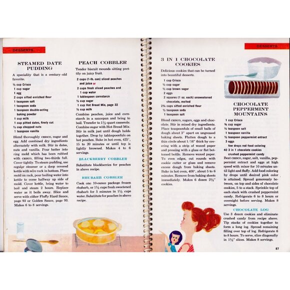 Praise for the Cook Vintage Crisco Advertising Cookbook Mid-Century Spiral Bound - Picture 6 of 7